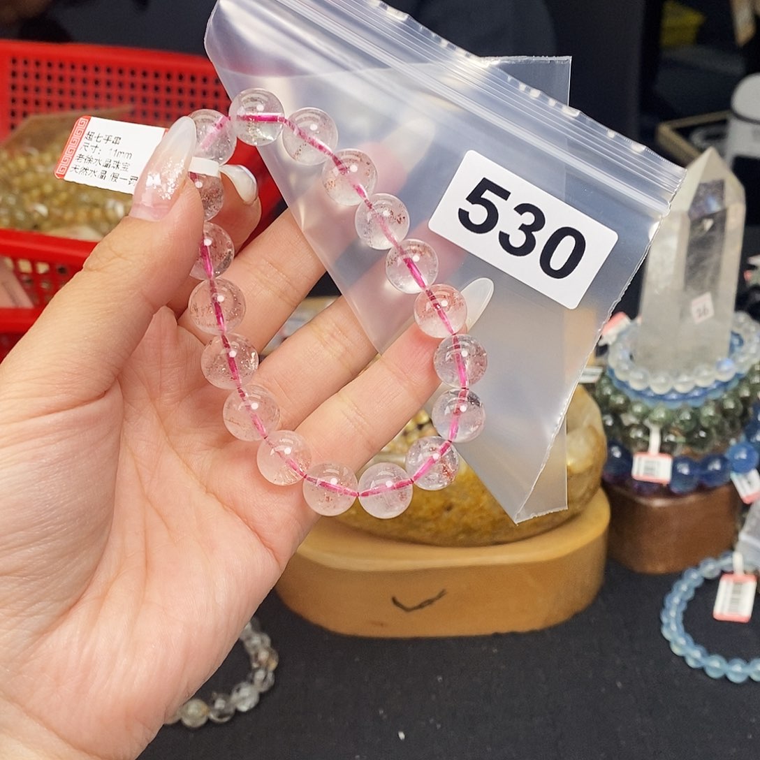 水晶手串多样性发其一530未镶嵌