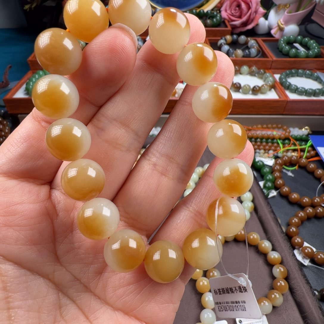 和田玉手链未镶嵌