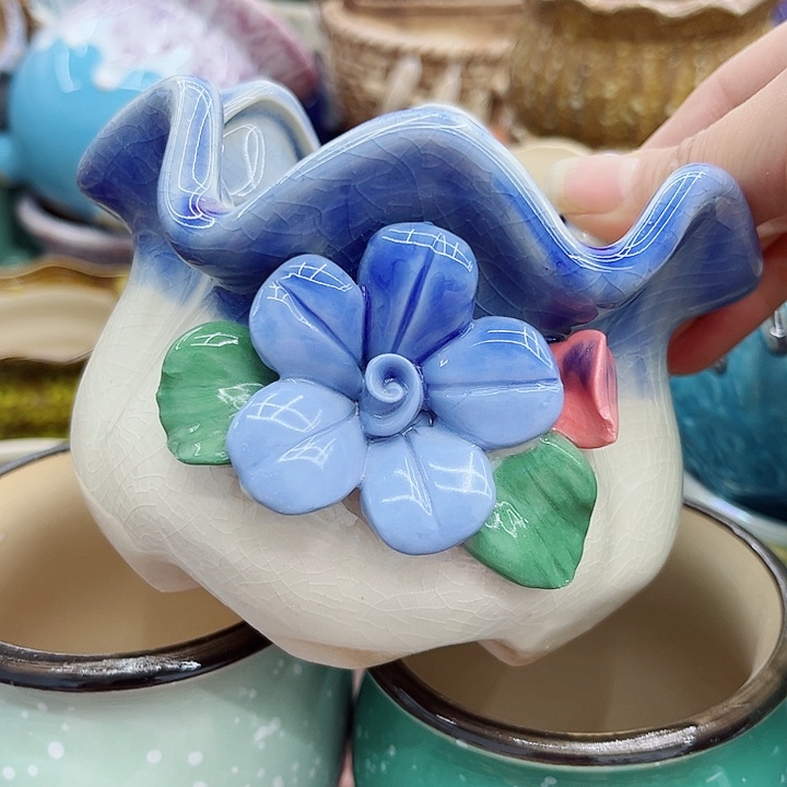 多肉绿植陶瓷花盆