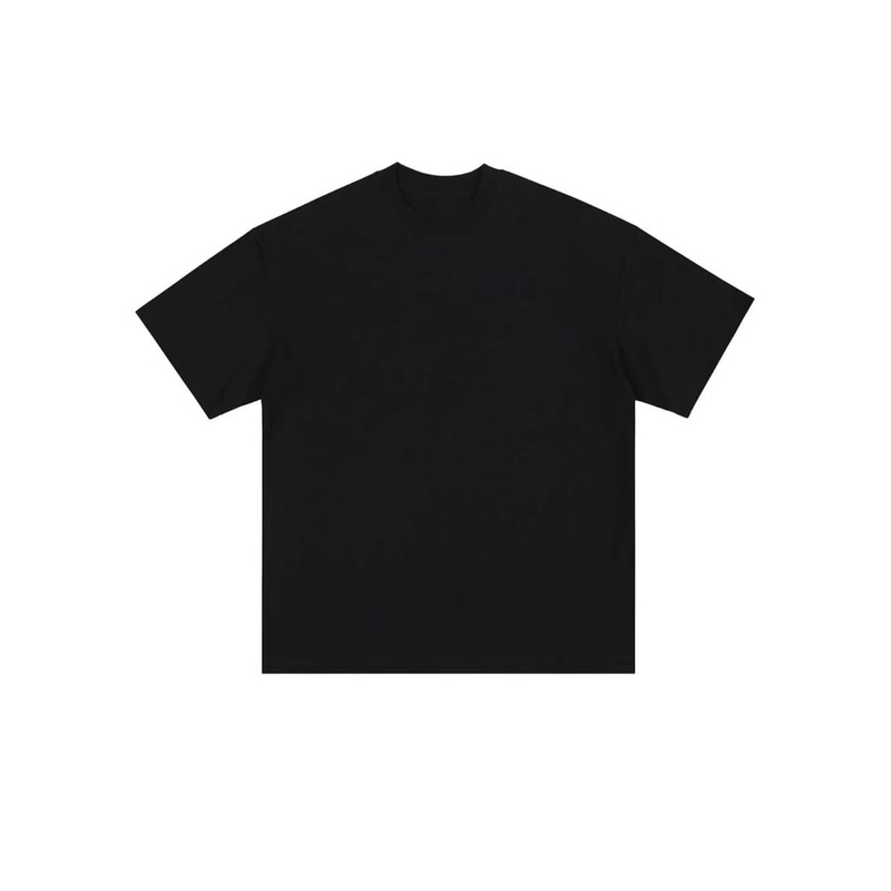 【20号链接-拼色字母】打底圆领时尚纯棉短袖宽松微阔男女同款