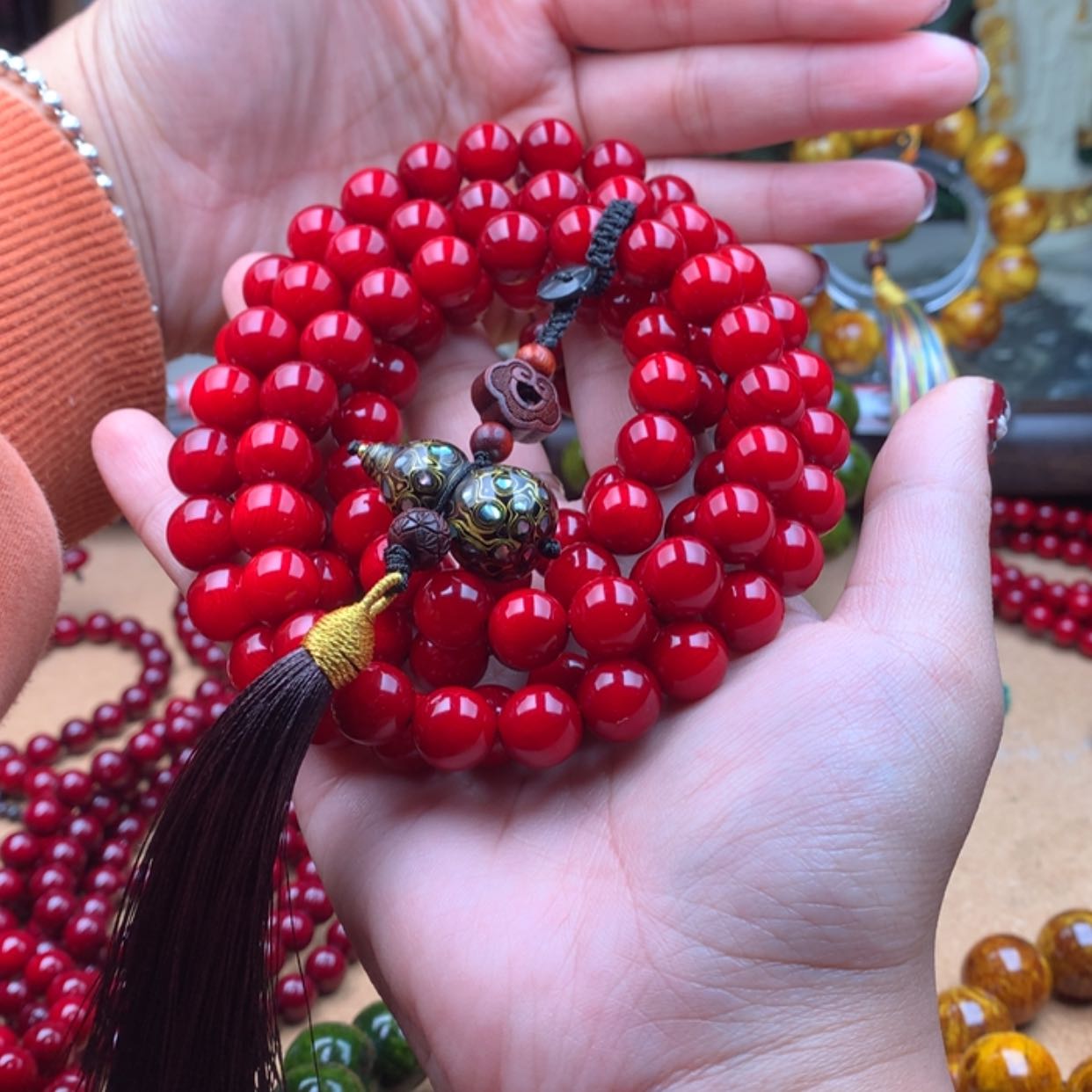 【闪购商品】松木（琥珀木）手串/手链俊*1.0