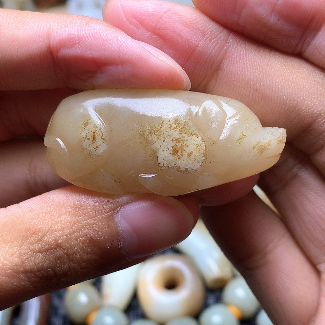 和田玉挂件未镶嵌