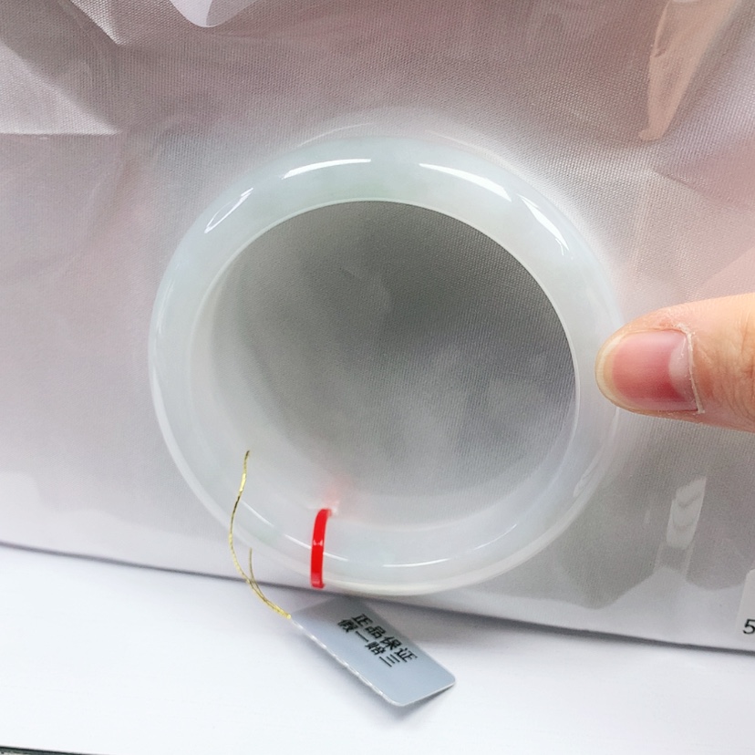 【闪购商品】翡翠手镯未镶嵌天然缅甸a货手镯55+