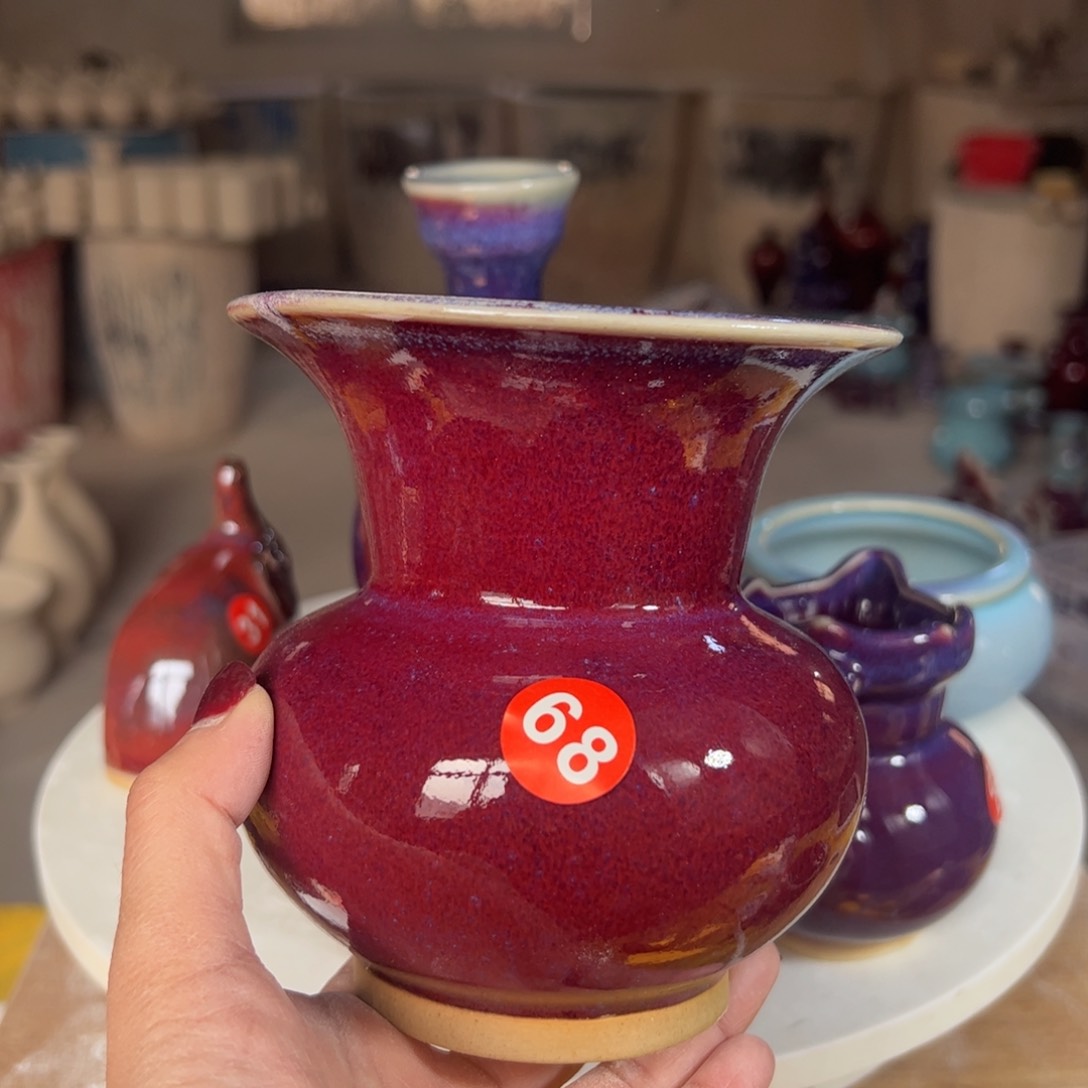 摆件郑家钧窑摆件