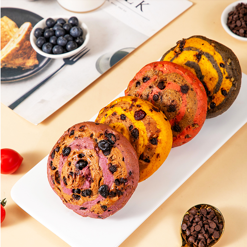果香飘早餐代餐手工全麦欧包黑巧克力面包营养糕点点心下午茶零食