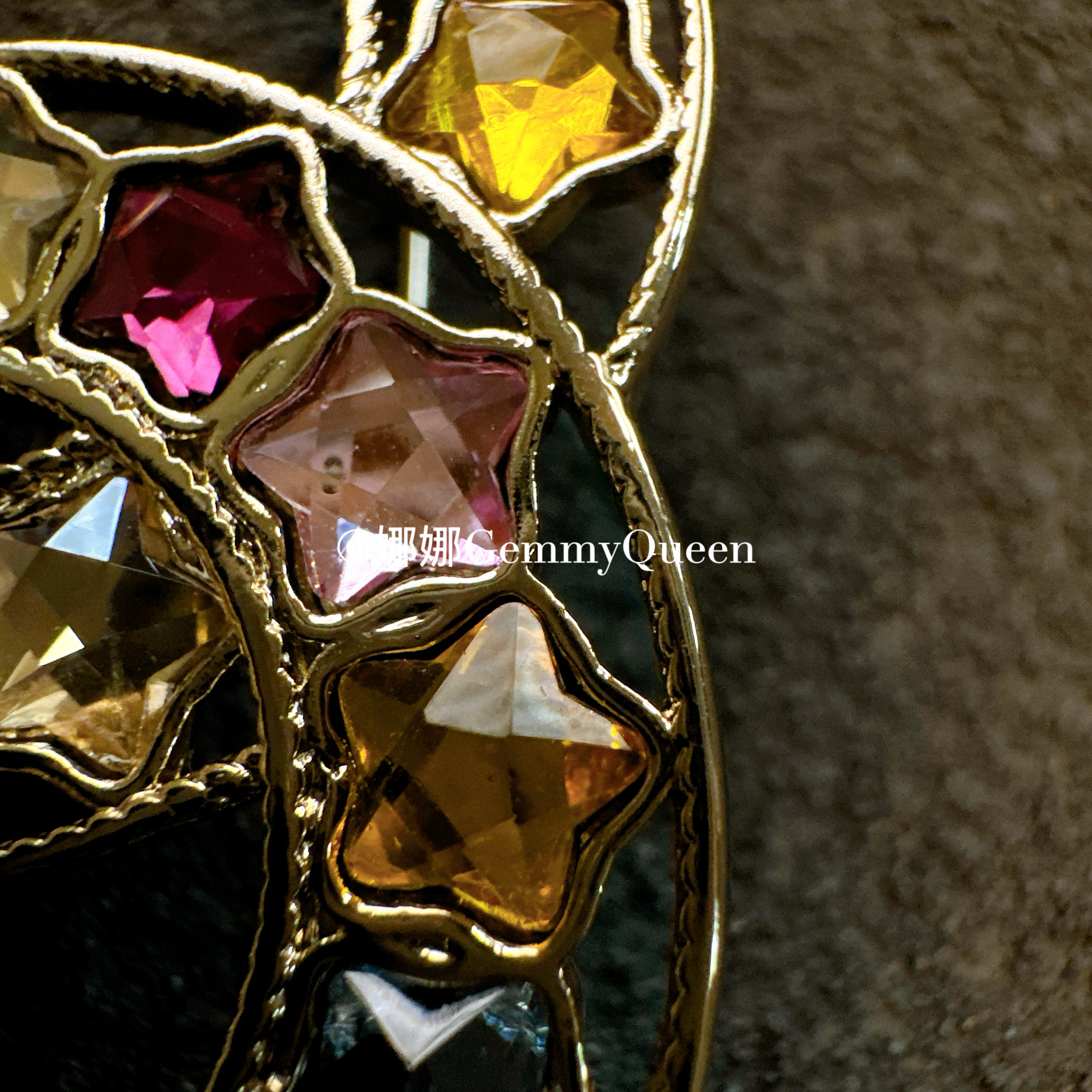 铜合金合成锆石胸针 娜娜GemmyQueen胸针GQ09715