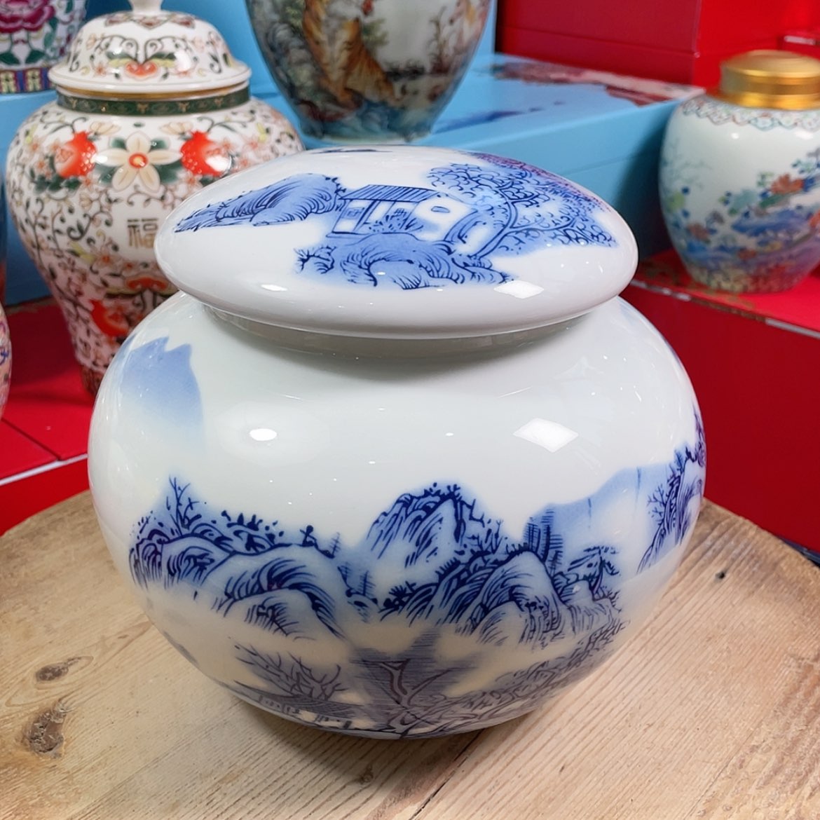 【闪购商品】罐陶瓷茶叶罐密封罐