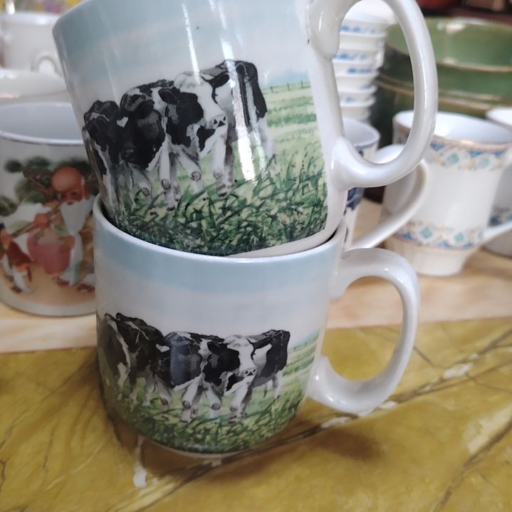 摆件陶瓷盘子碗啥都有