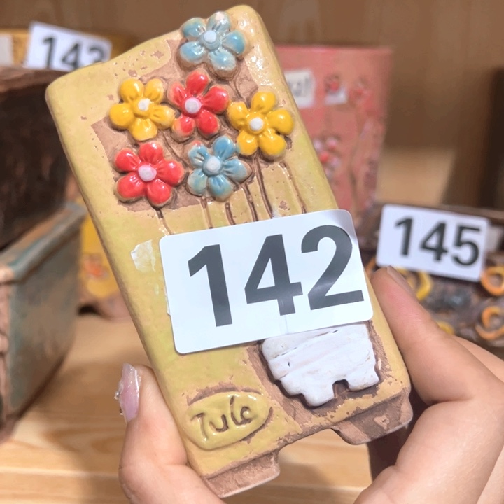 陶瓷多肉花盆满15包邮