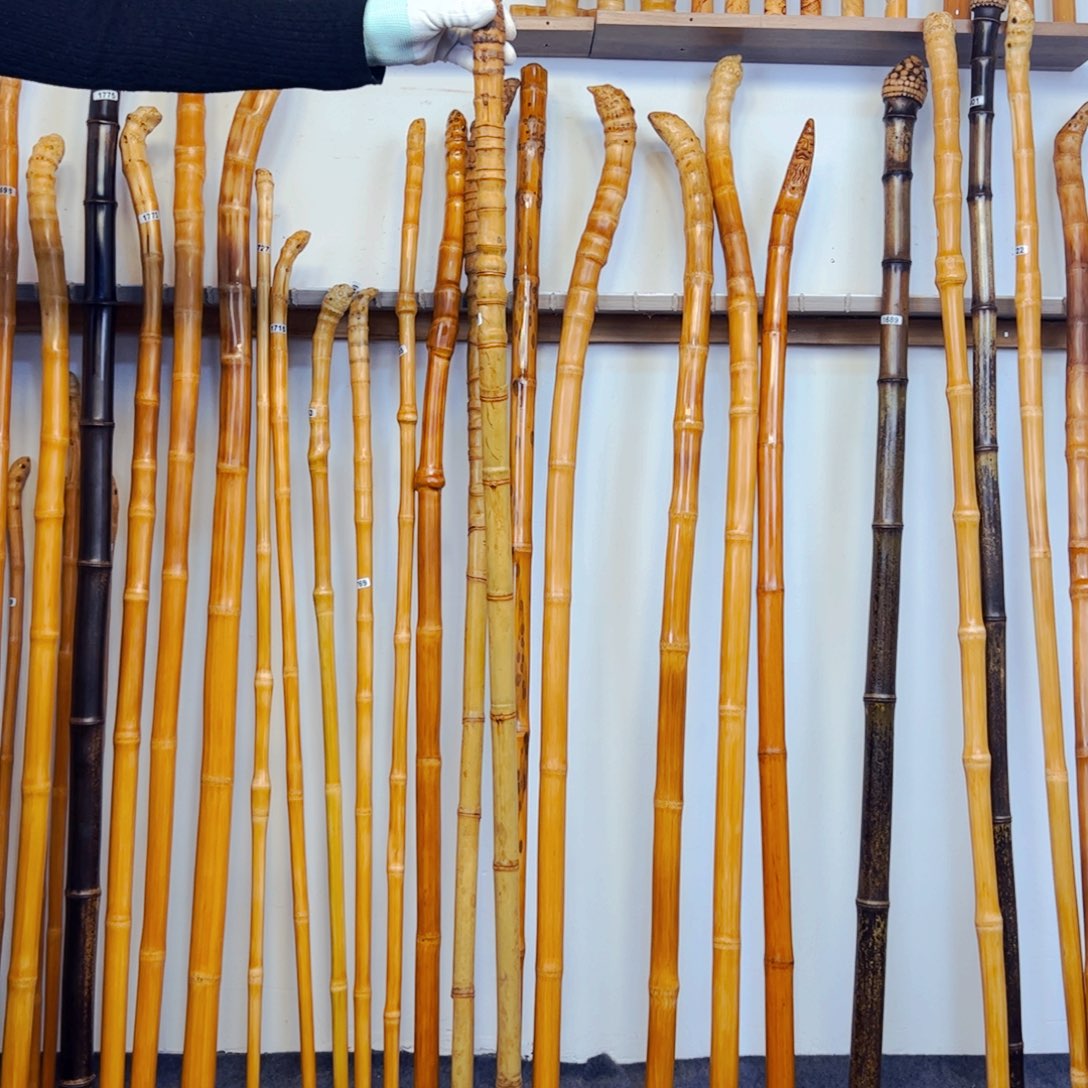 1760罗汉竹杖登山杖手持拐棍