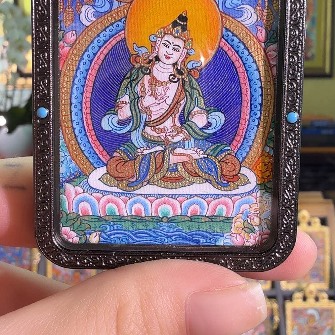 吊坠金刚萨垛唐卡多杰