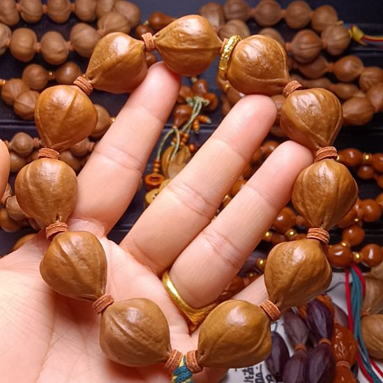 手串/手链橄榄核橄榄核手串铁核蒜头三面佛2.0*2.5