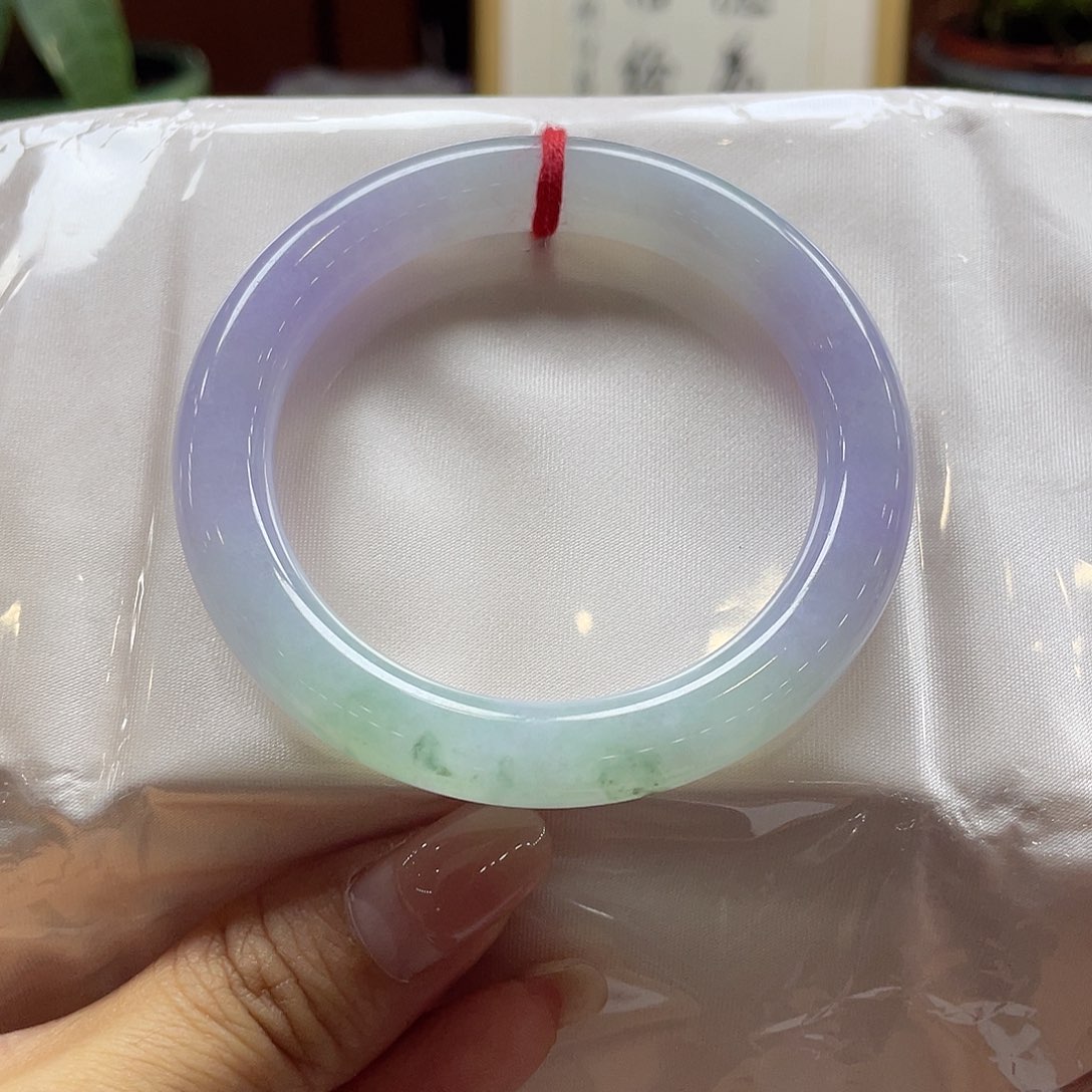 翡翠未镶嵌手镯18 号链接