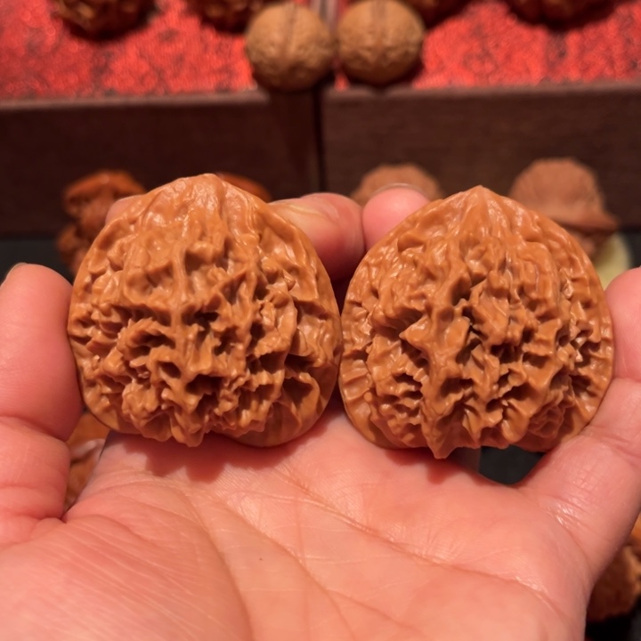 吊坠文玩核桃龙鳞纹帝王