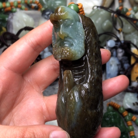 和田玉把件未镶嵌