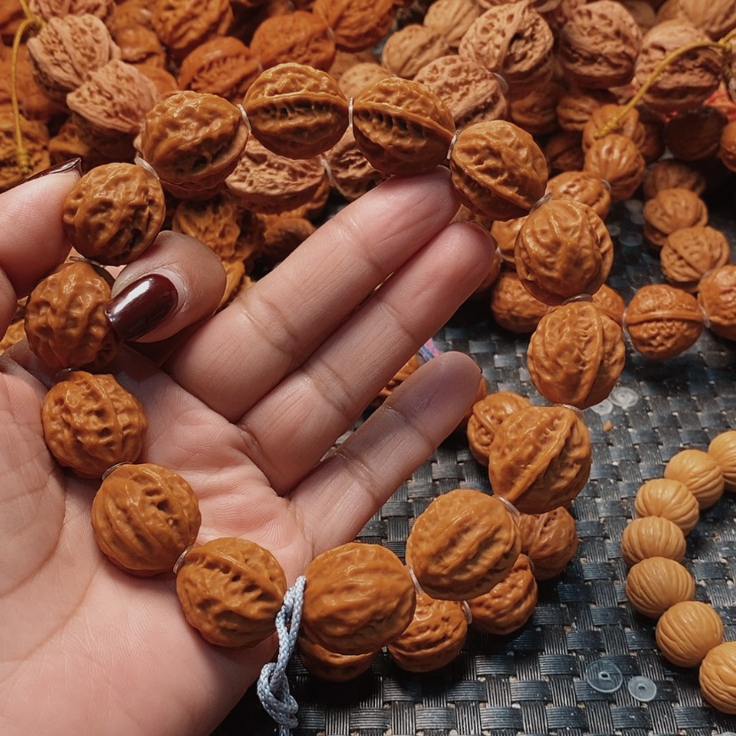 【闪购商品】文玩核桃吊坠別**歉八棱