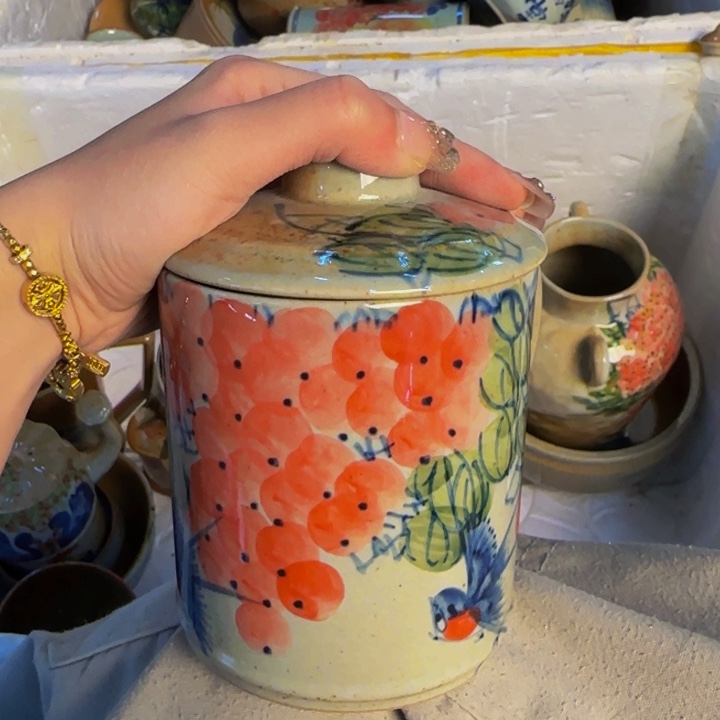 瓷片景德镇陶瓷手工手绘