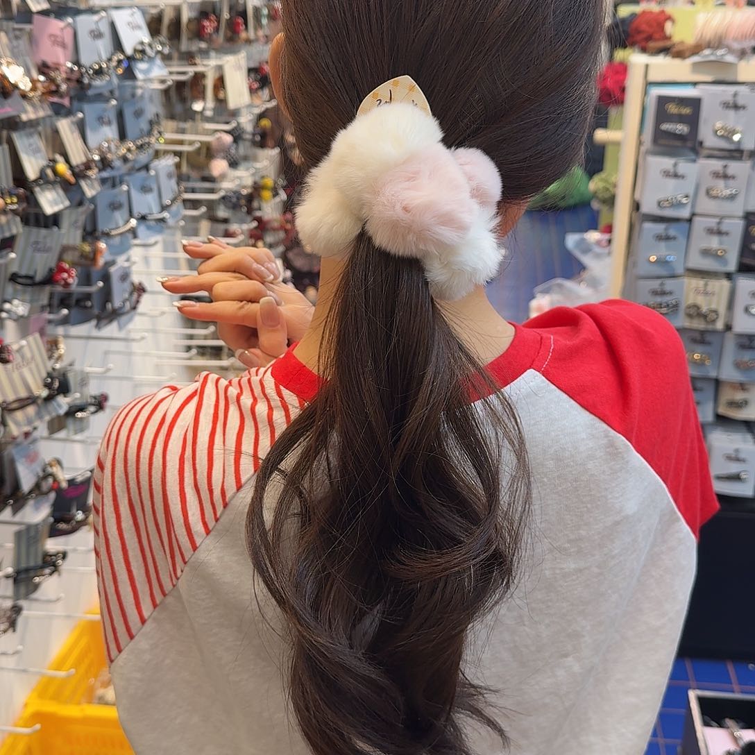 皮质非金属好看的发圈270