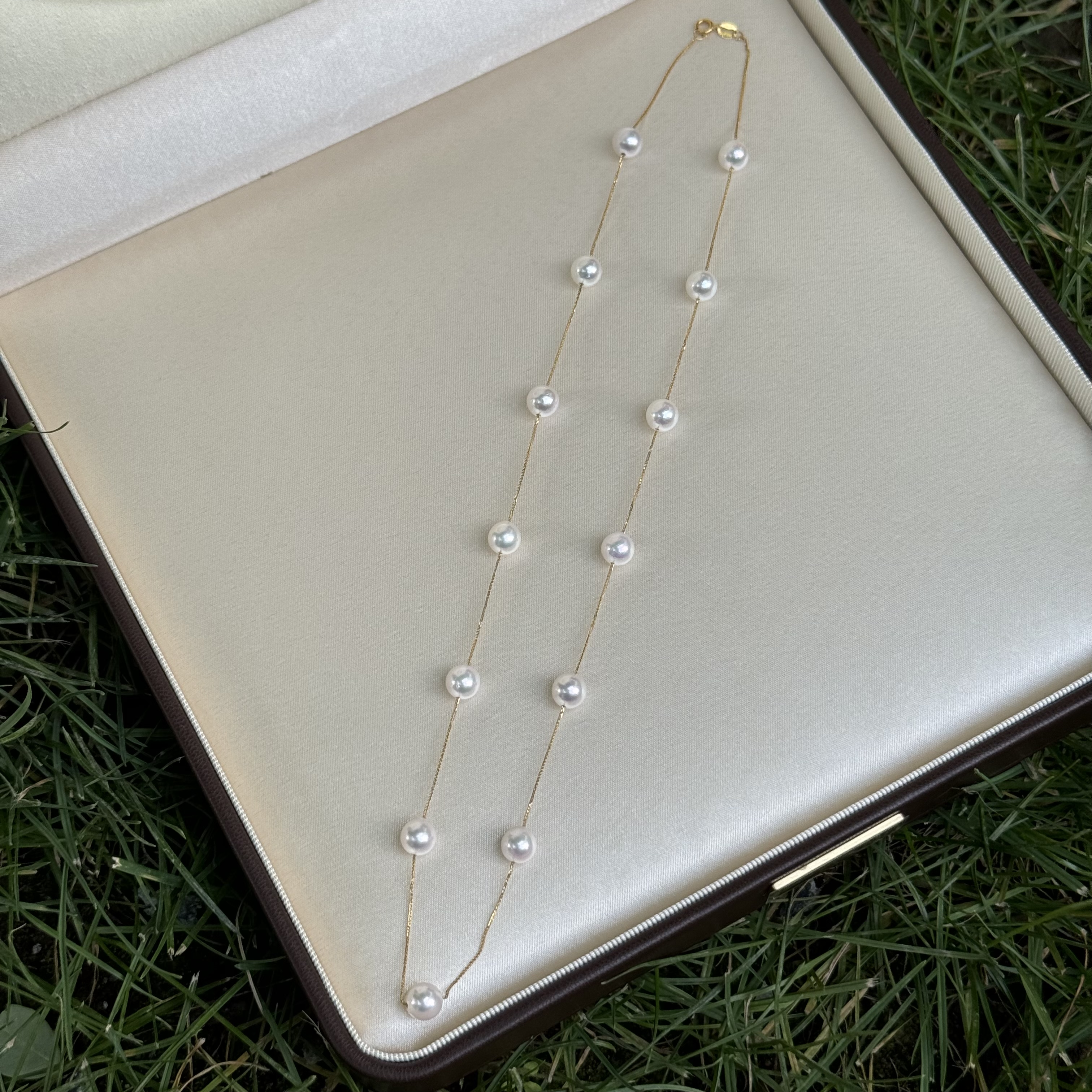 【小彤专属】【扶光】18k海水akoya满天星珍珠项链RY8084