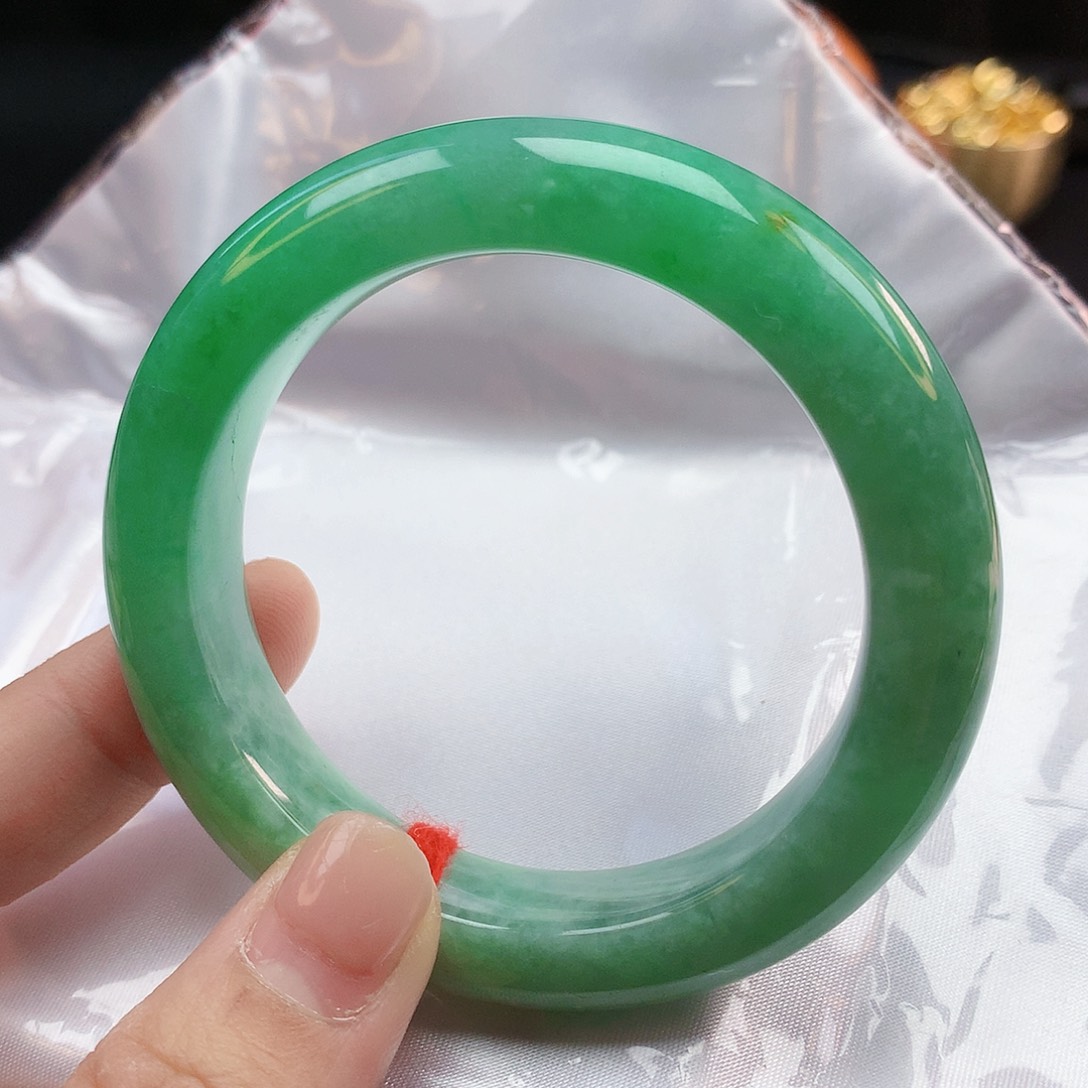 翡翠手镯未镶嵌53圈2322