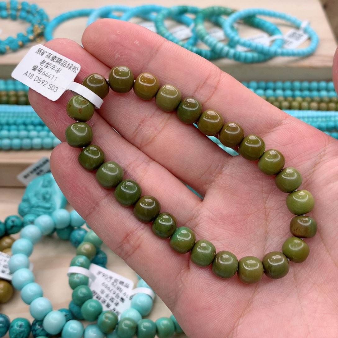 绿松石珠宝奇石未镶嵌