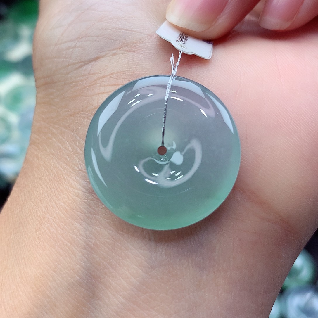 颈饰未镶嵌翡翠编号5尺寸24.4-5.6