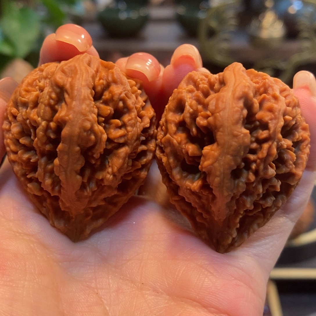 文玩核桃吊坠五常灯笼41.5