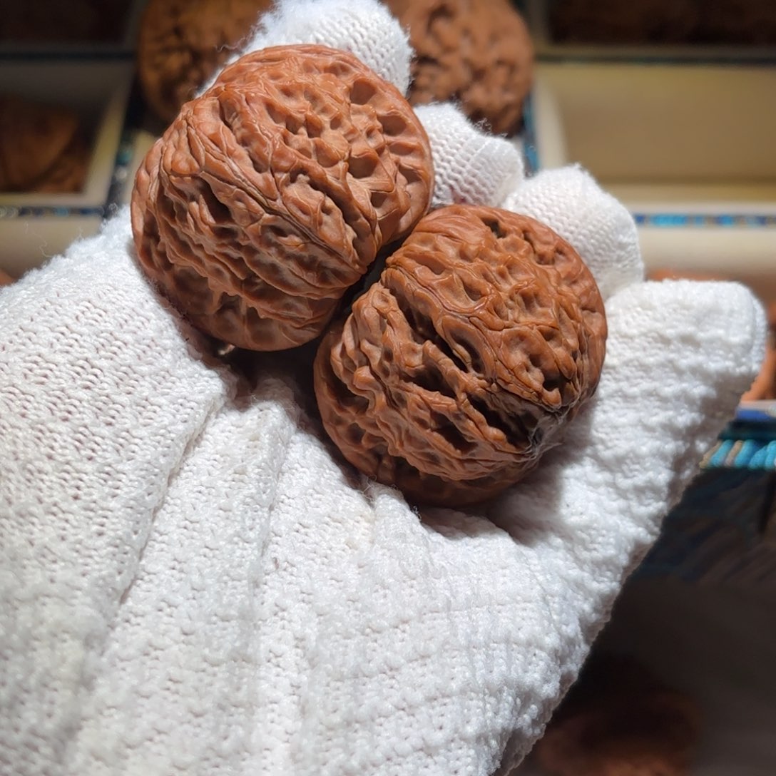 小***学吊坠文玩核桃极品正磨