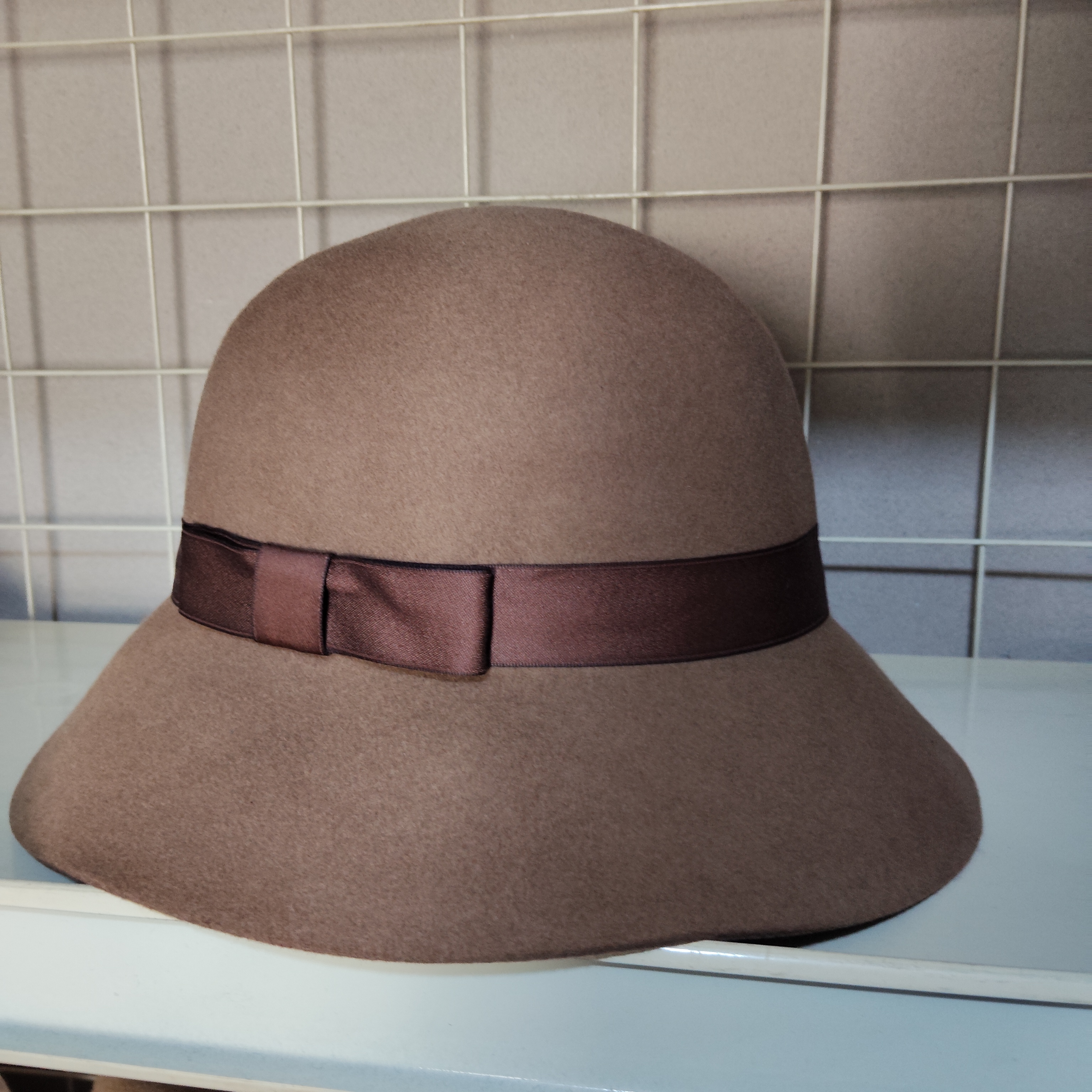 4号高品质复古时尚澳毛礼帽