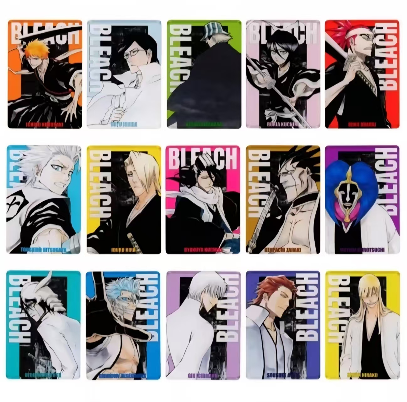 【死神】 JS 限定 死神原画亚克力数据卡盲盒（日谷国现，顺丰包邮）