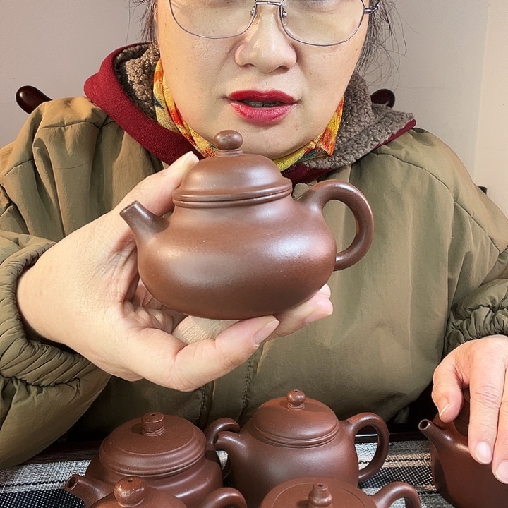 底槽青茶壶作品欣赏