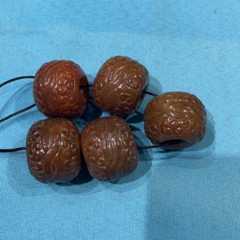 和田玉颈饰未镶嵌上**水