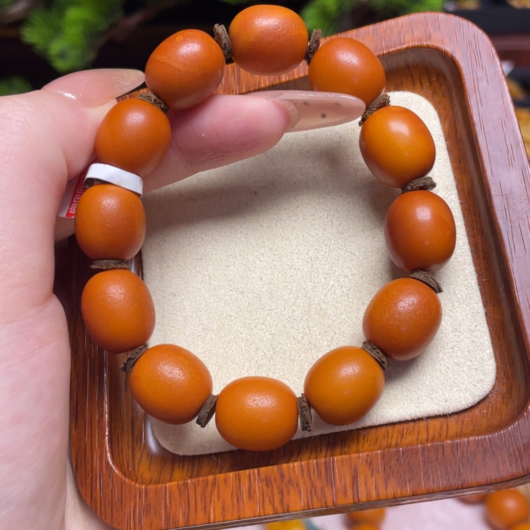 蜜蜡手链未镶嵌手串