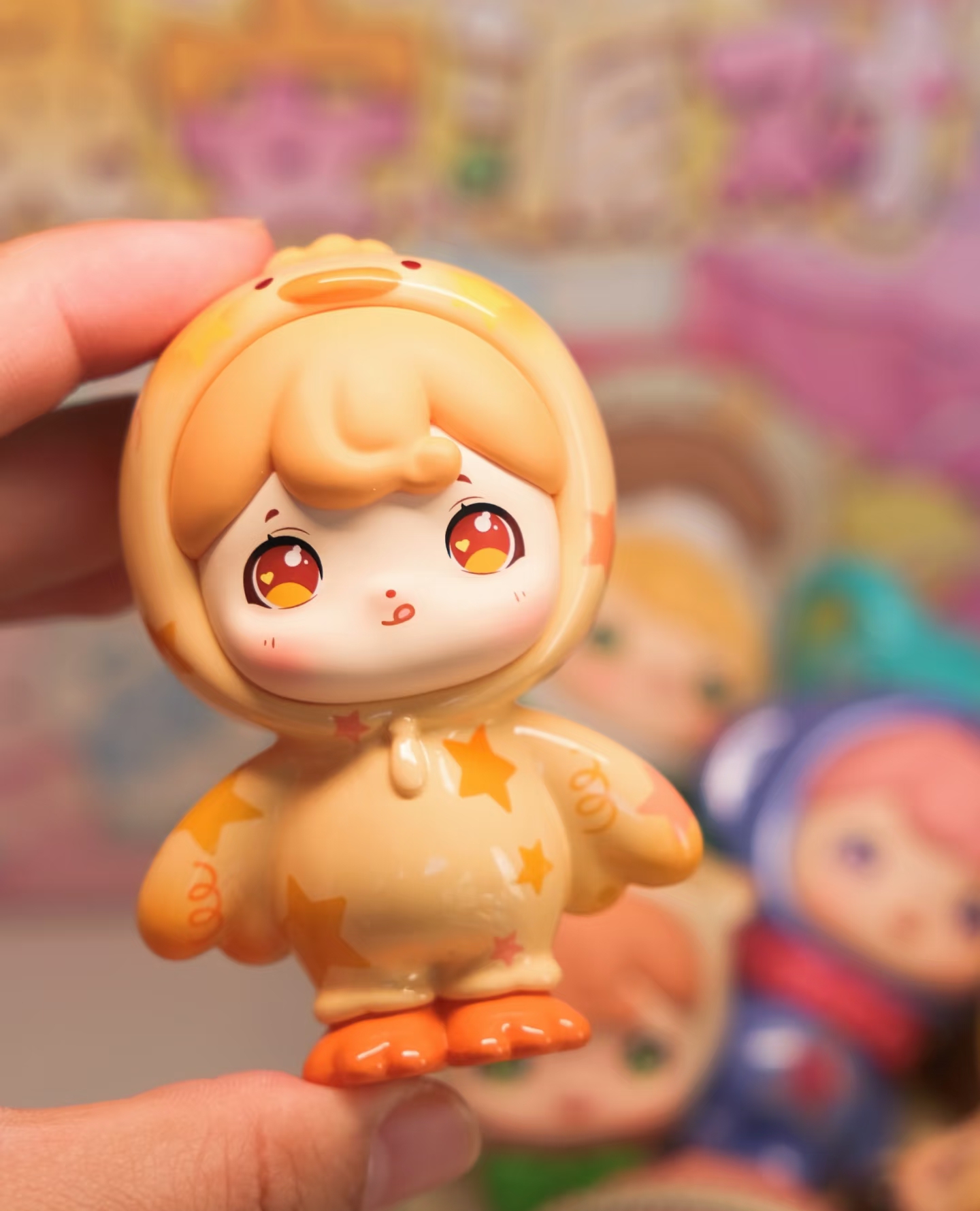 【正版福福】{大玩家潮玩}正版随机福福 盲盒 顺位贴