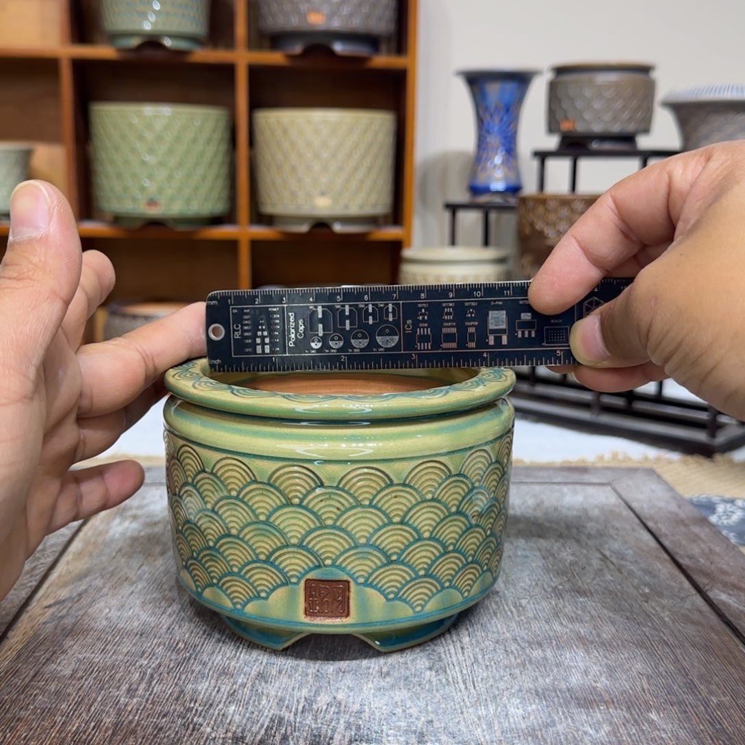 手工花盆 019 内口口径 9.8cm 