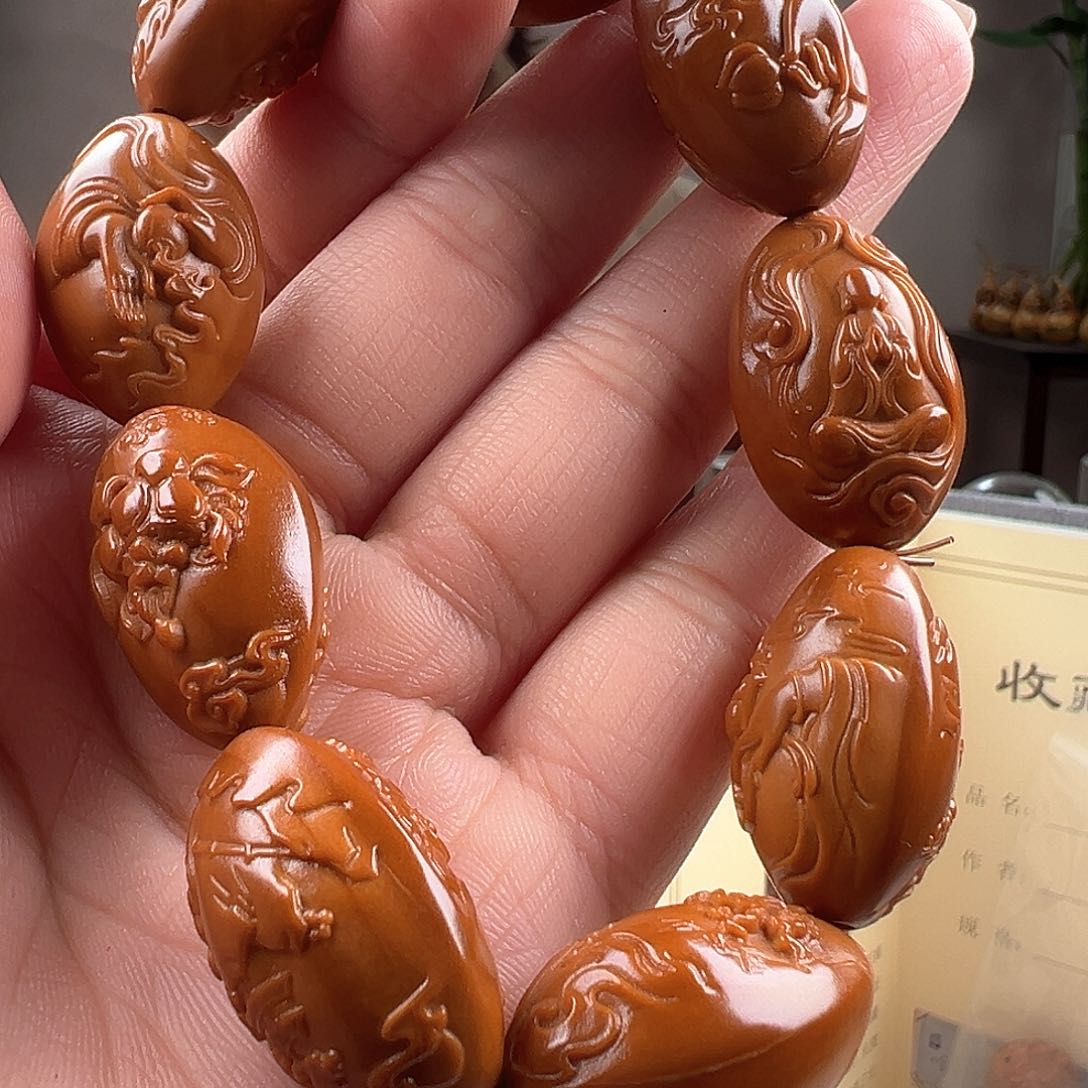 橄榄核手串/手链天**上橄榄核雕橄榄核