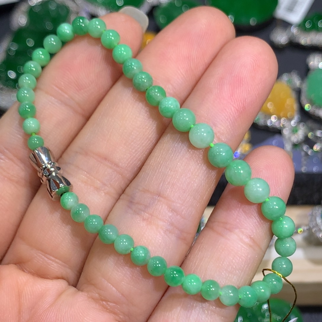 翡翠手链未镶嵌8、