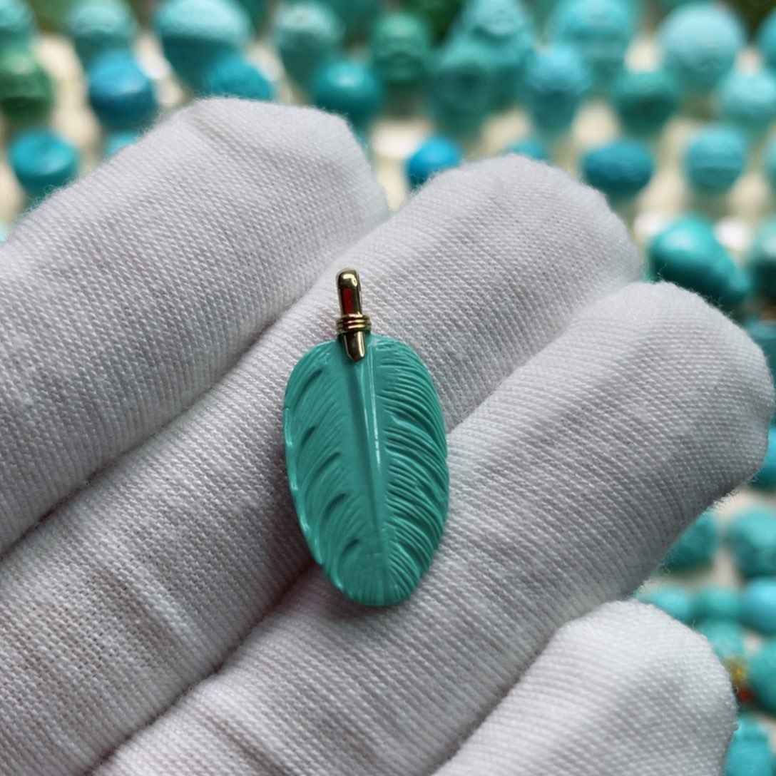 绿松石珠宝奇石未镶嵌