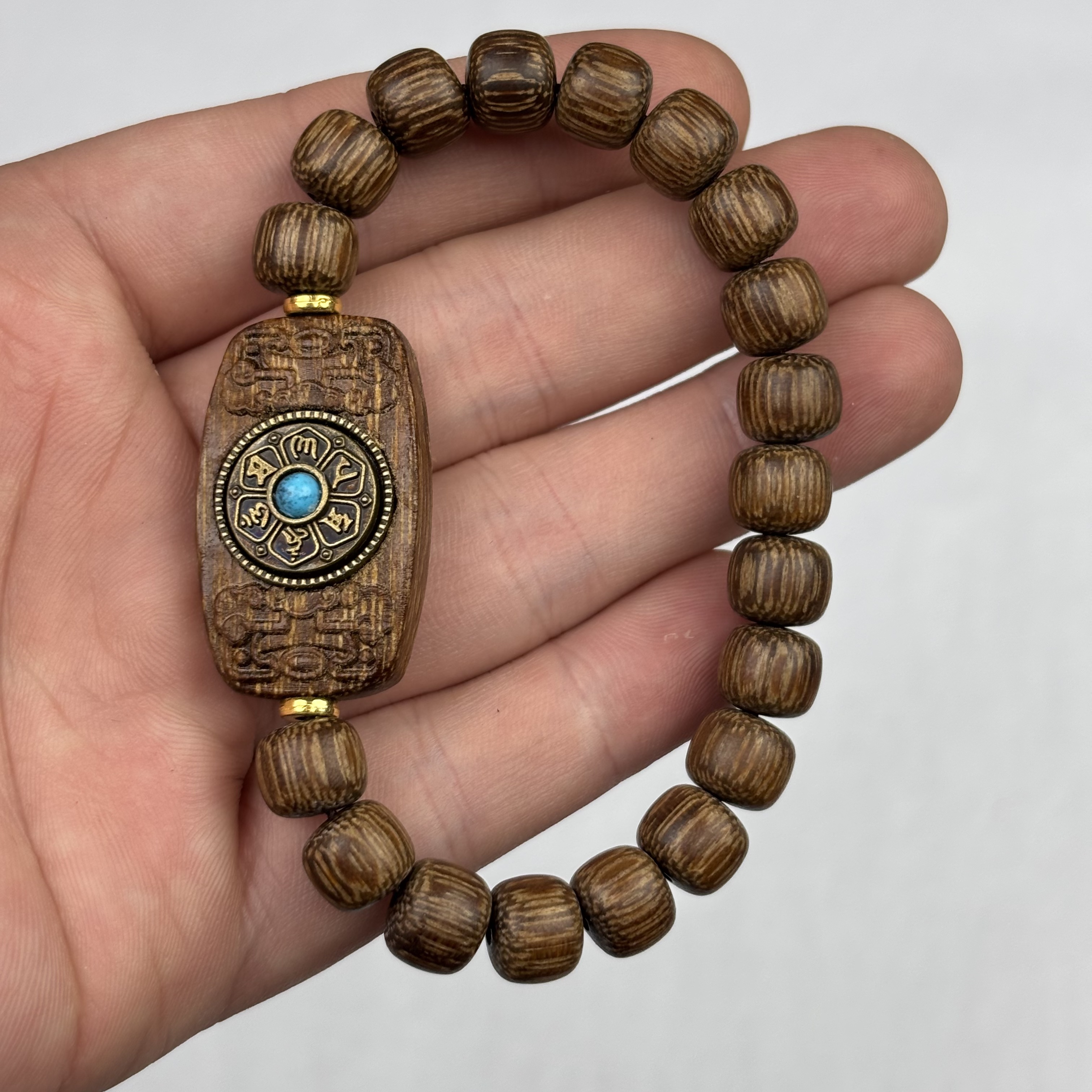 合金手链 小鸡翅手串+时来运转(无礼盒） K98