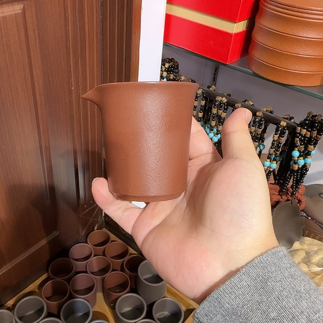 紫砂茶壶公道紫泥