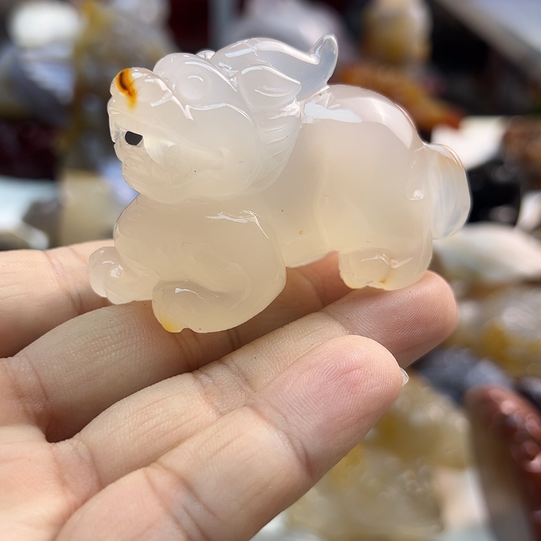 玛瑙/玉髓合金颈饰