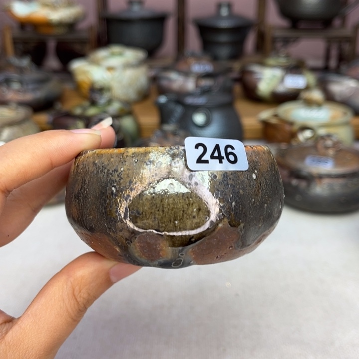 壶裸柴烧陶瓷茶具