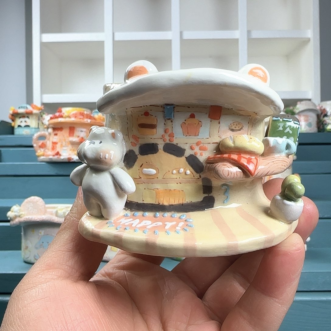 红陶多肉花盆：口径5.4 外高5.5