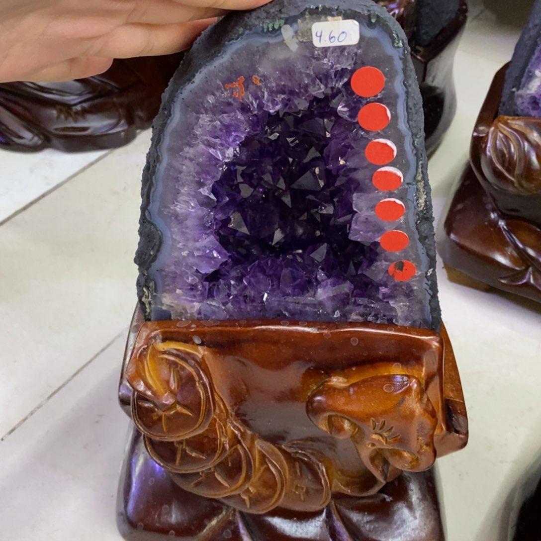 水晶摆件婷未镶嵌