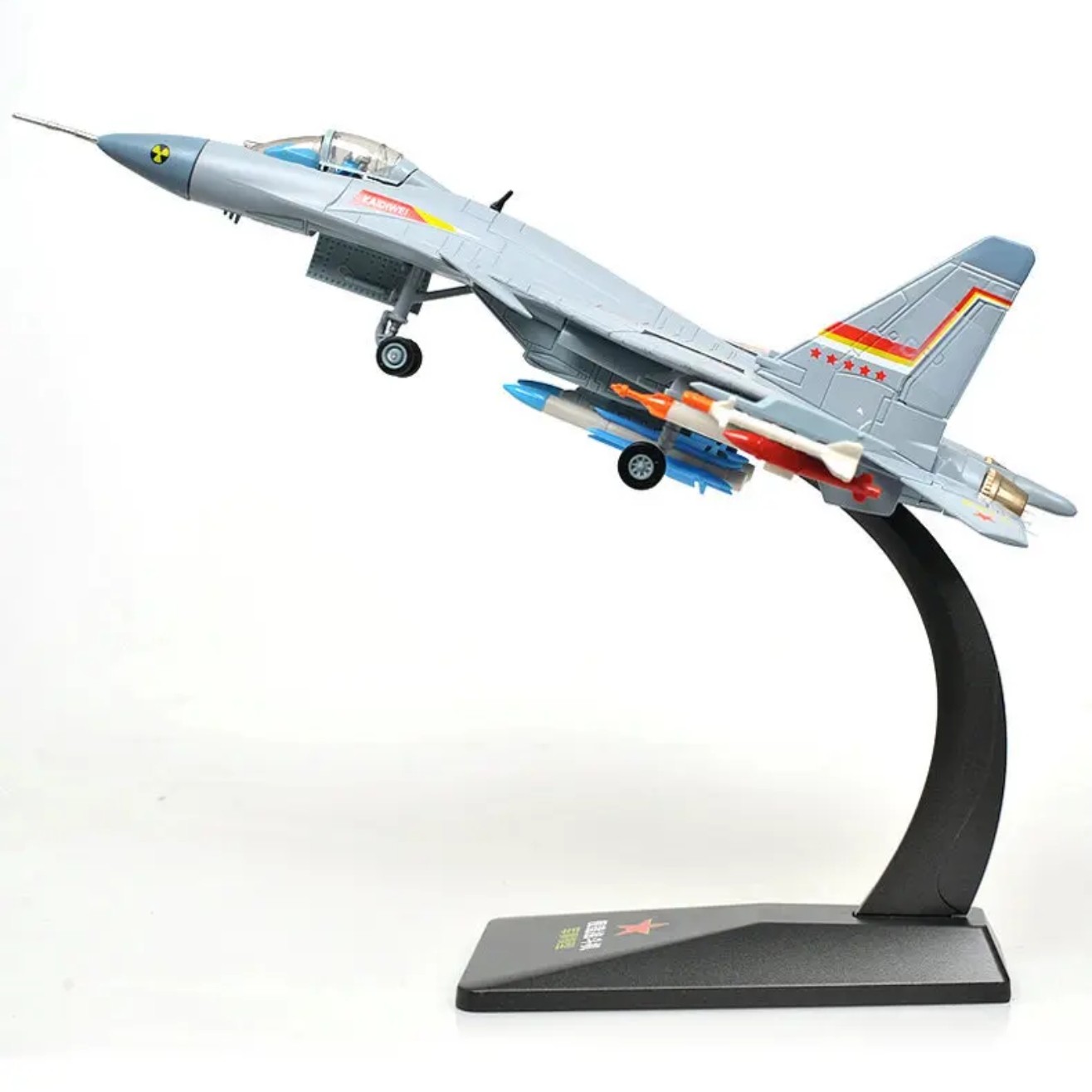 1:72歼15合金飞鲨航母舰载机歼15飞机模型军事模型