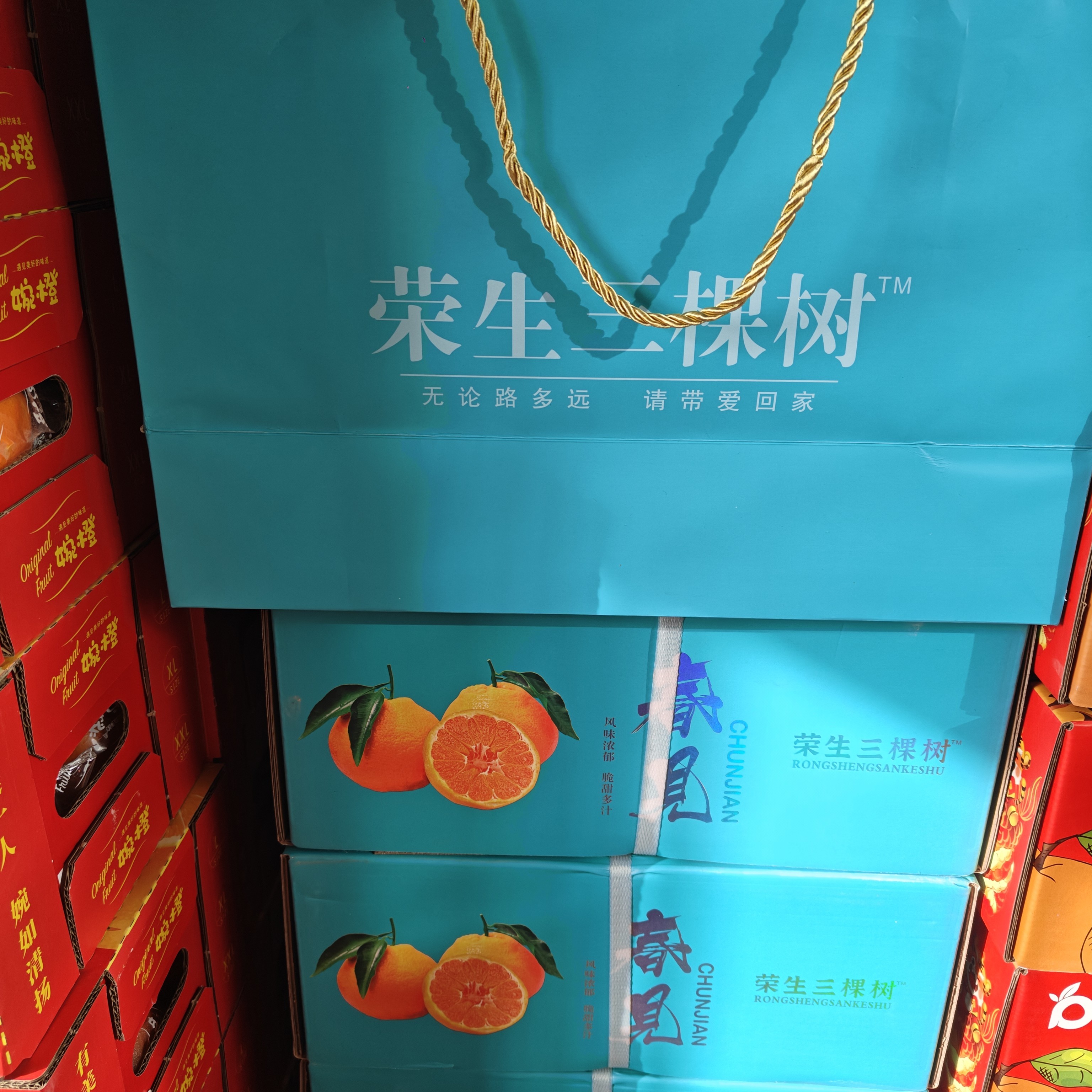 礼盒：荣生三棵树耙耙柑