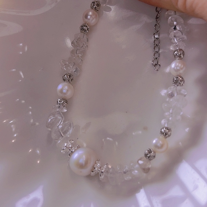 淡水珍珠手绳合金