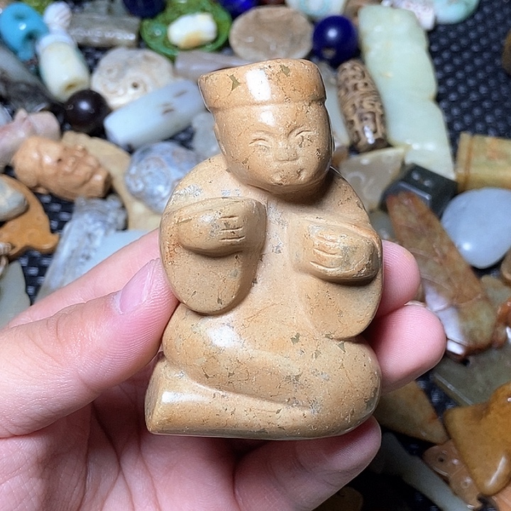 和田玉未镶嵌颈饰126