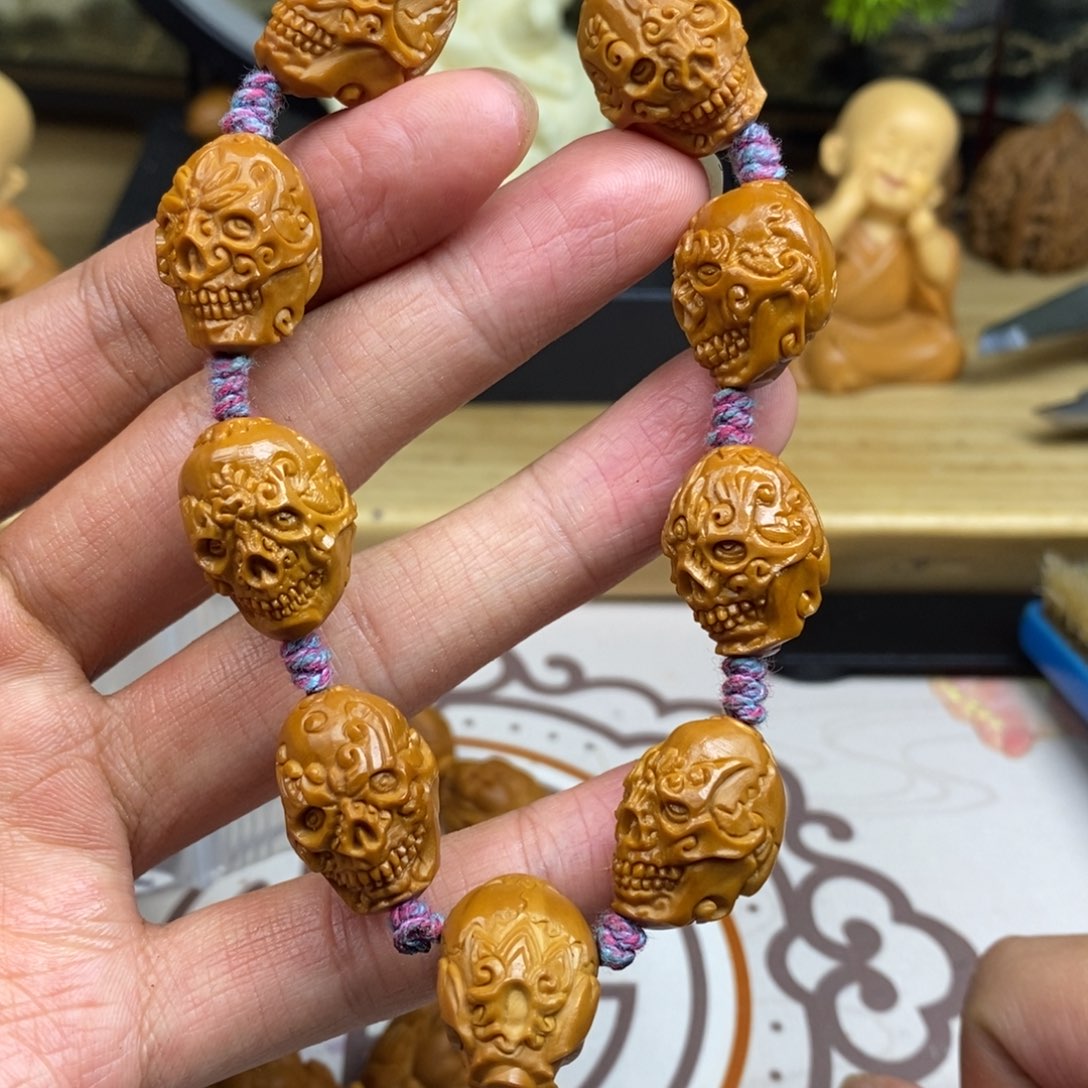 橄榄核手串/手链橄榄核雕工艺手串
