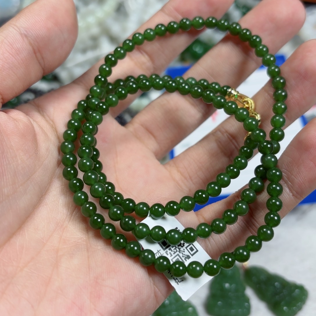 和田玉手链未镶嵌